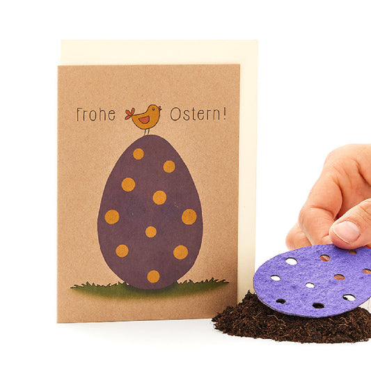 Osterkarte "Frohe Ostern"