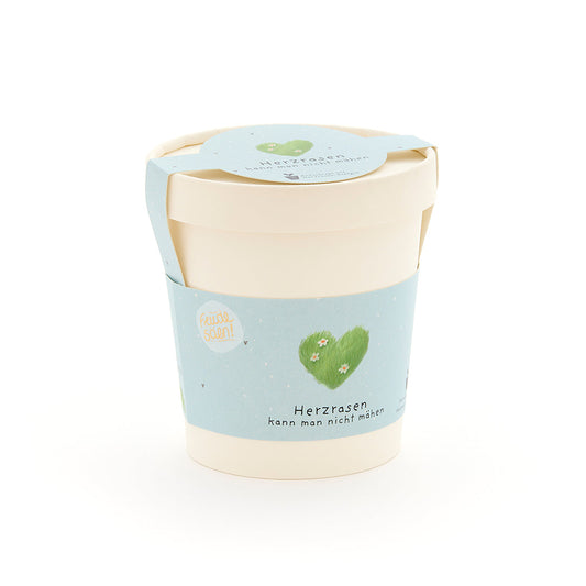 Herzrasen kann man nicht mähen - Becher