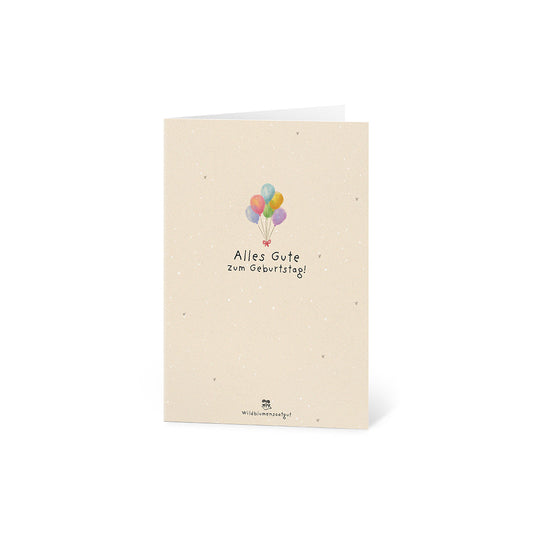 Grußkarte - Alles Gute zum Geburtstag