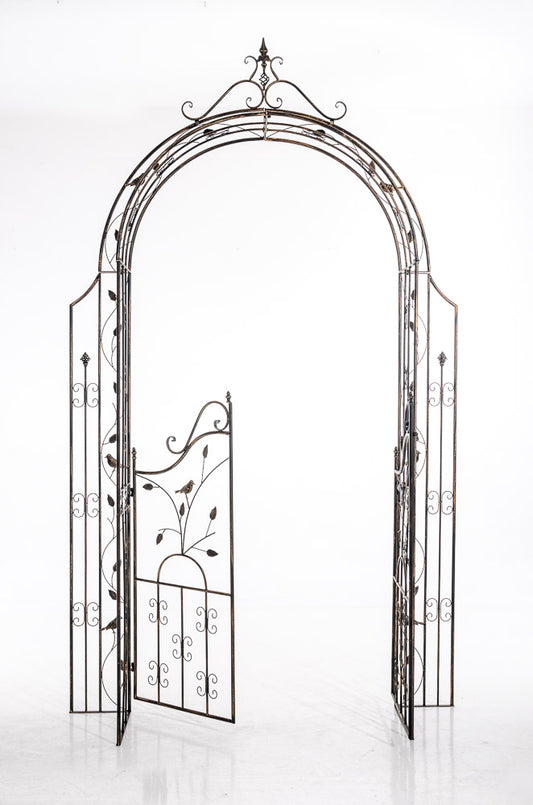 Rosenbogen Grenada Metall mit Tor