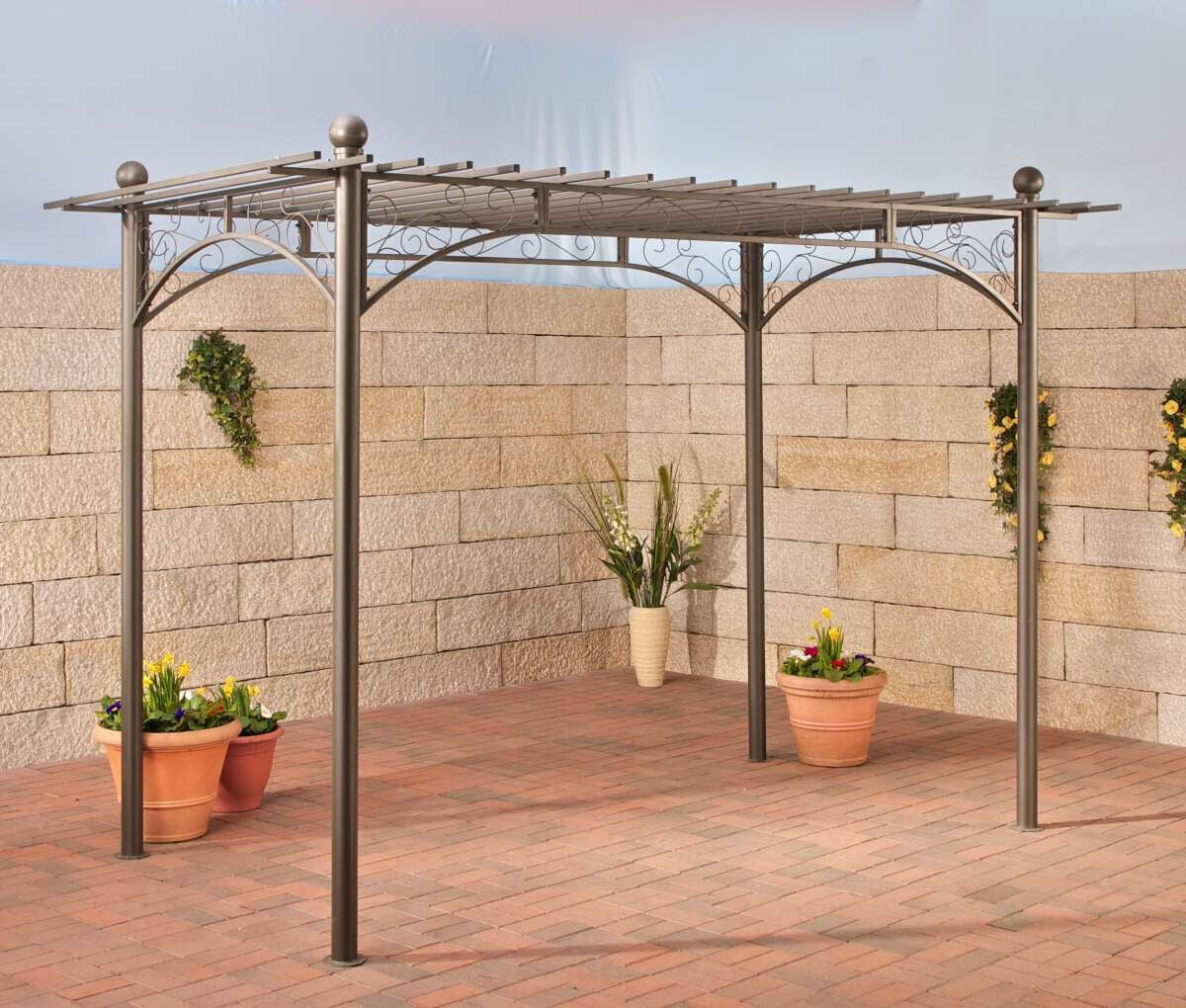 Rosenbogen Ulpgar 01 A Rankhilfe Rankpavillon Überdachung Im Garten
