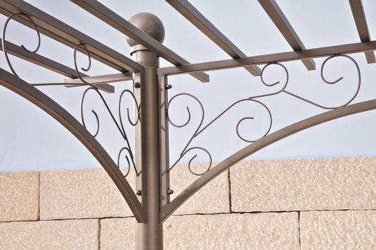 Rosenbogen Ulpgar 01 A Rankhilfe Rankpavillon Überdachung Im Garten