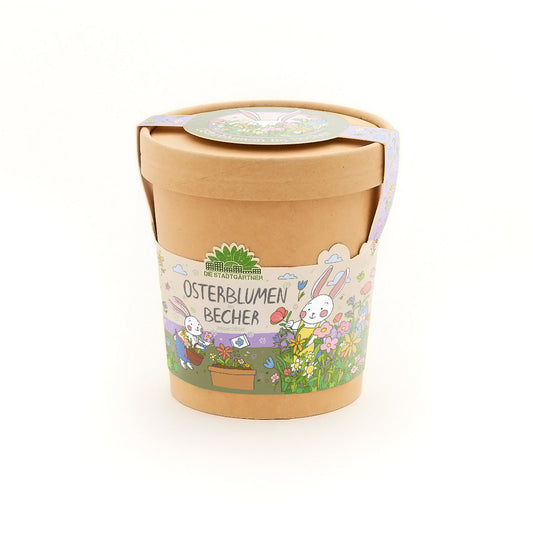 Blümchen aus dem Becher - Treckerflickershop