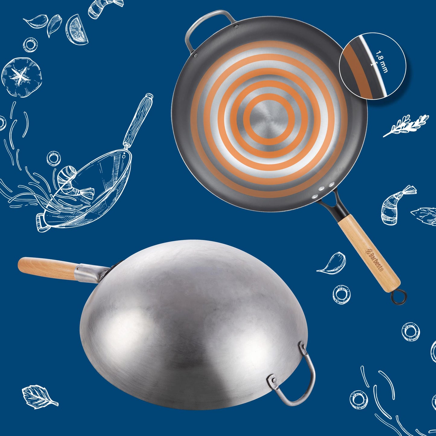 Wok Set Natura