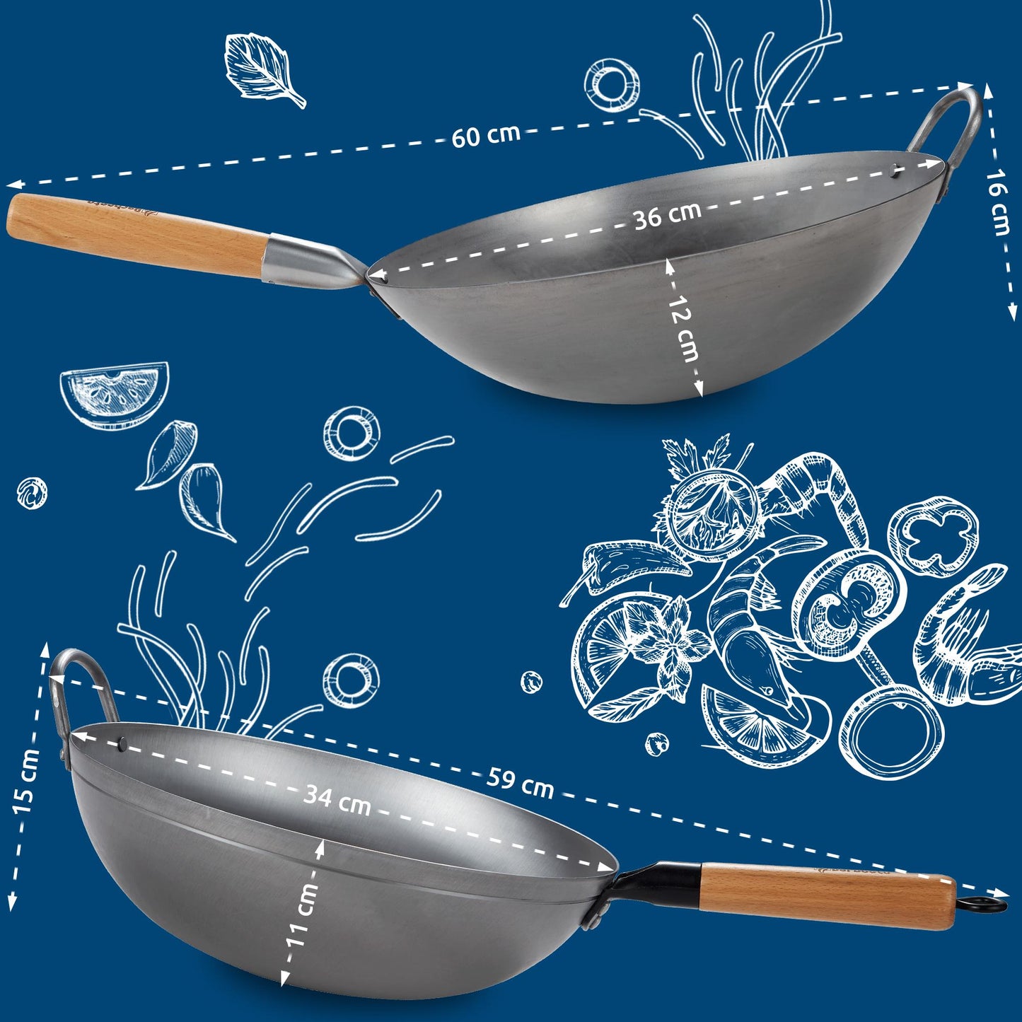 Wok Set Natura