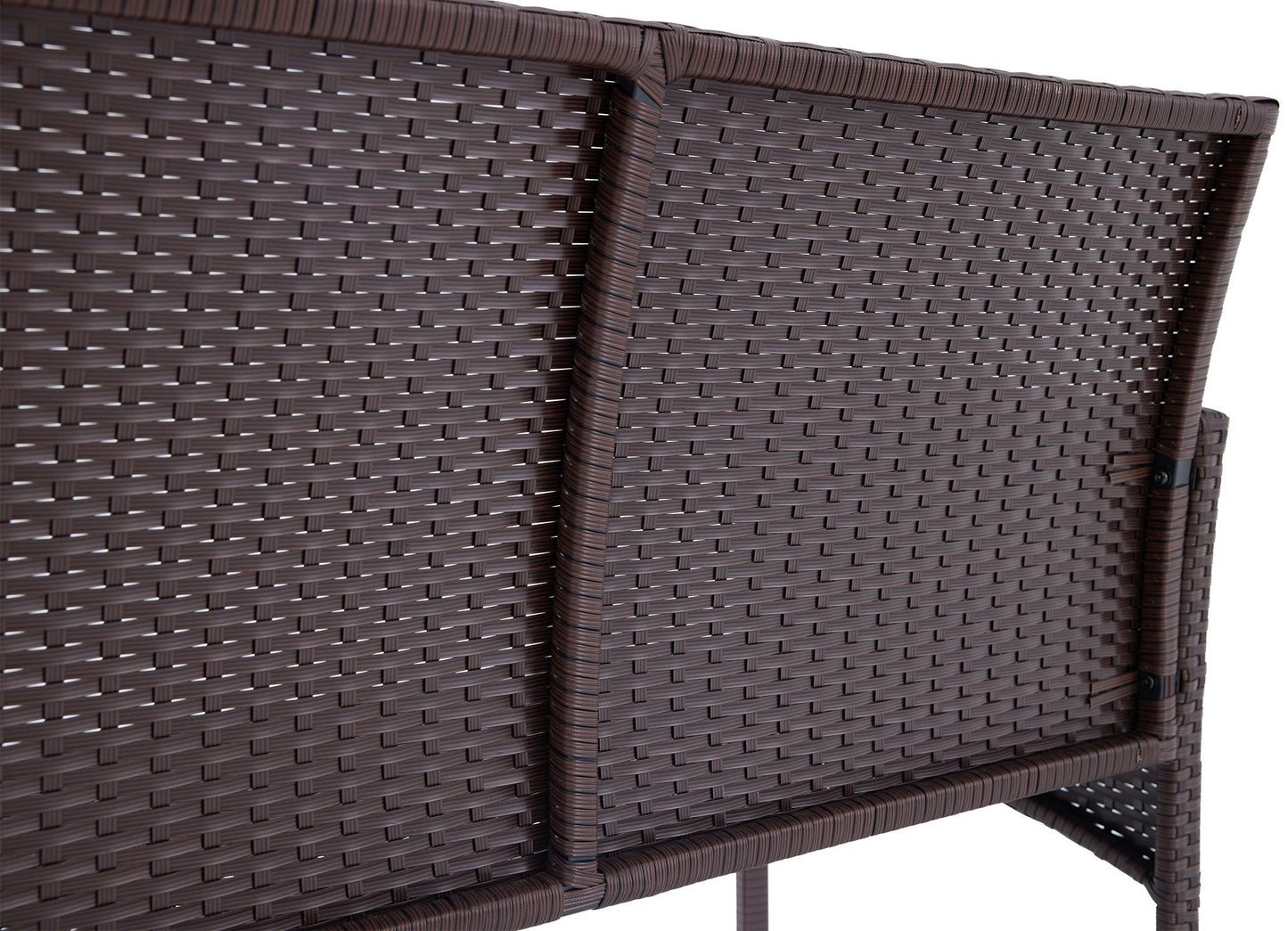 Polyrattan Sitzgruppe Ramunda braun