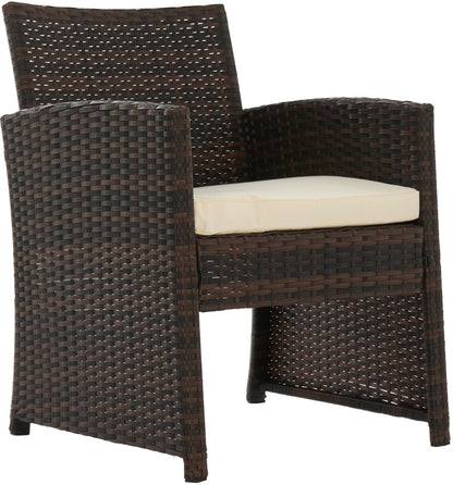 Polyrattan Sitzgruppe Toruba braun