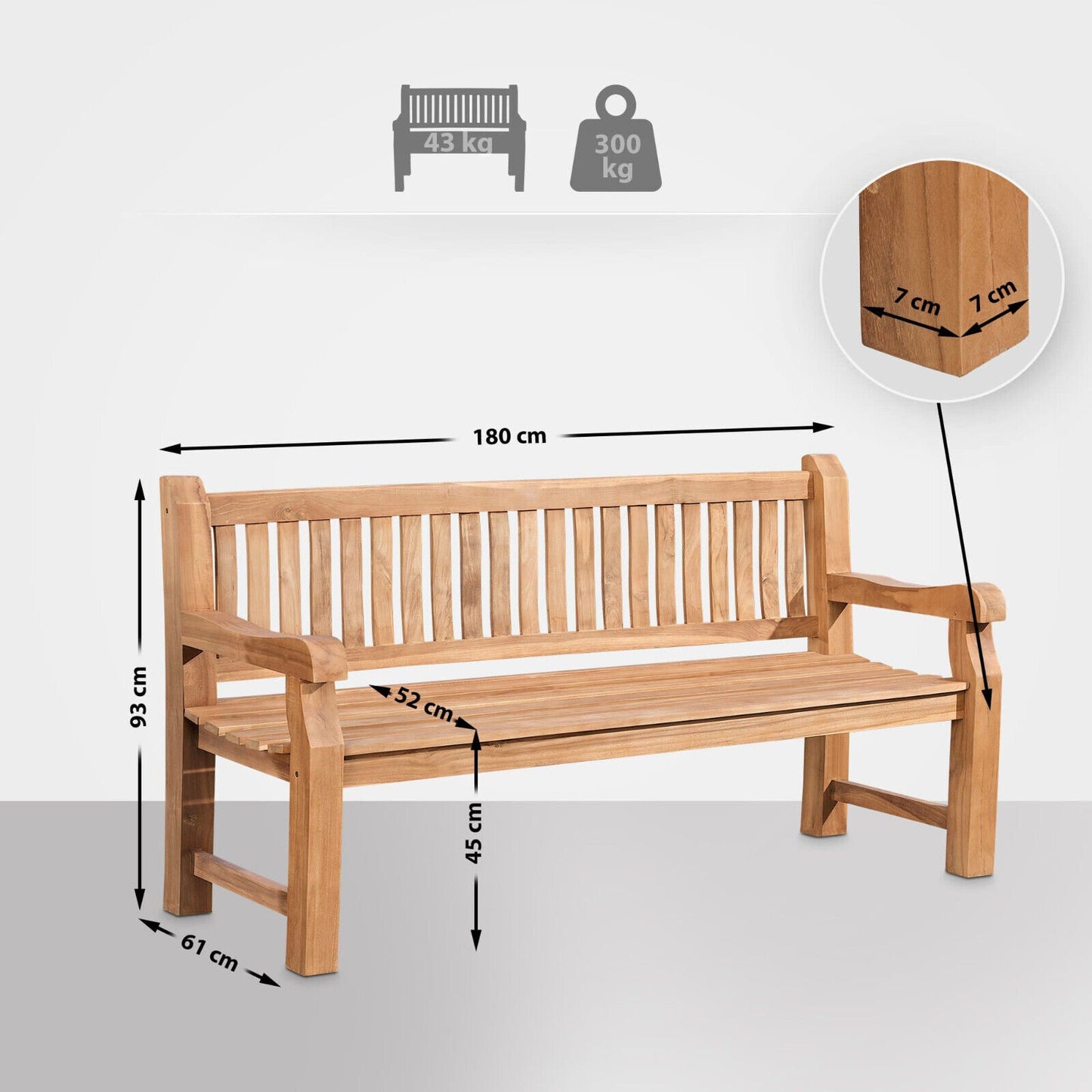 Teakbank Jackson V2