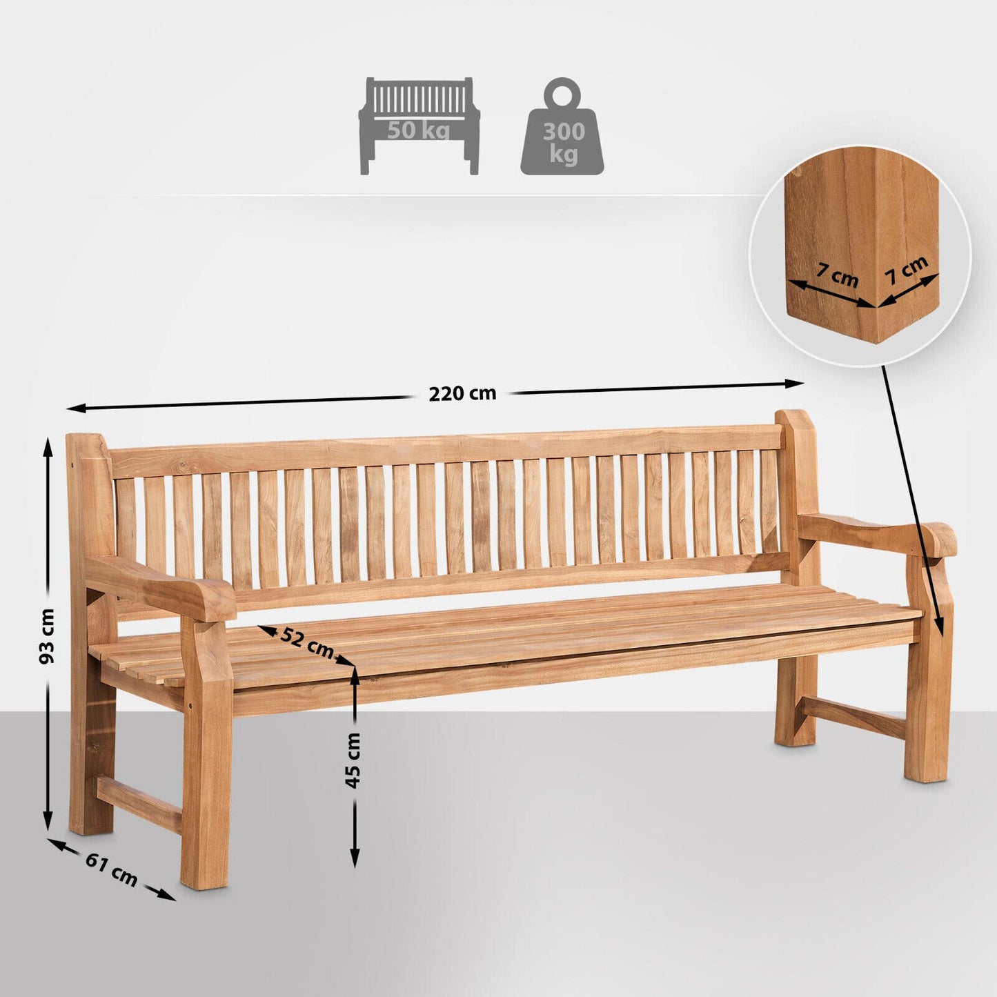 Teakbank Jackson V2