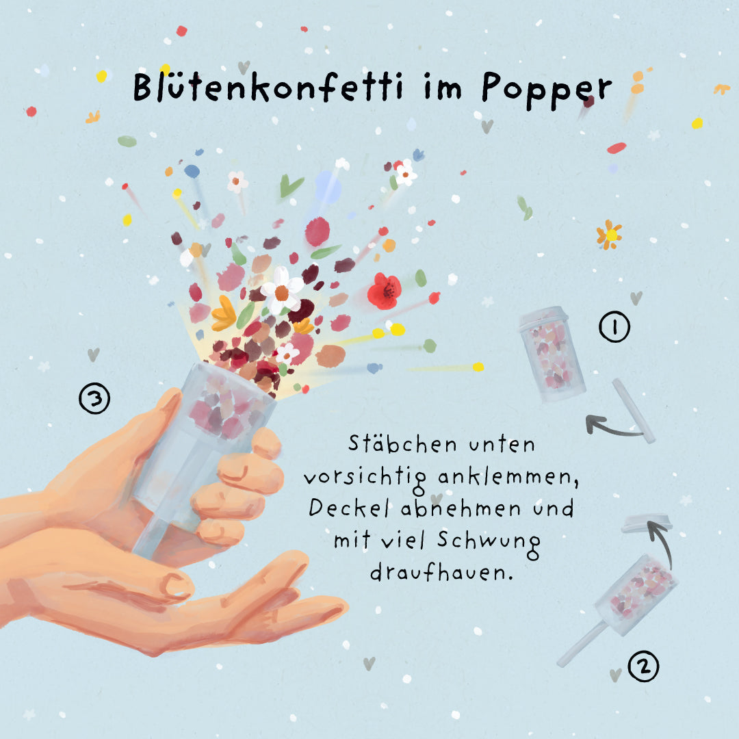 Blütenkonfetti - Yay!