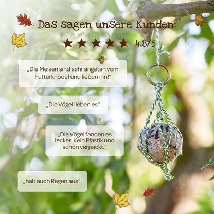 4 BIO-Leckerbissen – Futterknödel