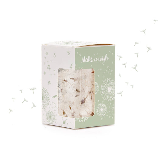 Wunscherfüller mit Pusteblumen-Schirmchen