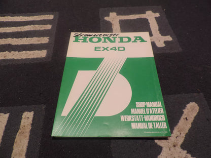 Reparaturhandbuch Honda Stromerzeuger EX 40 - Treckerflickershop