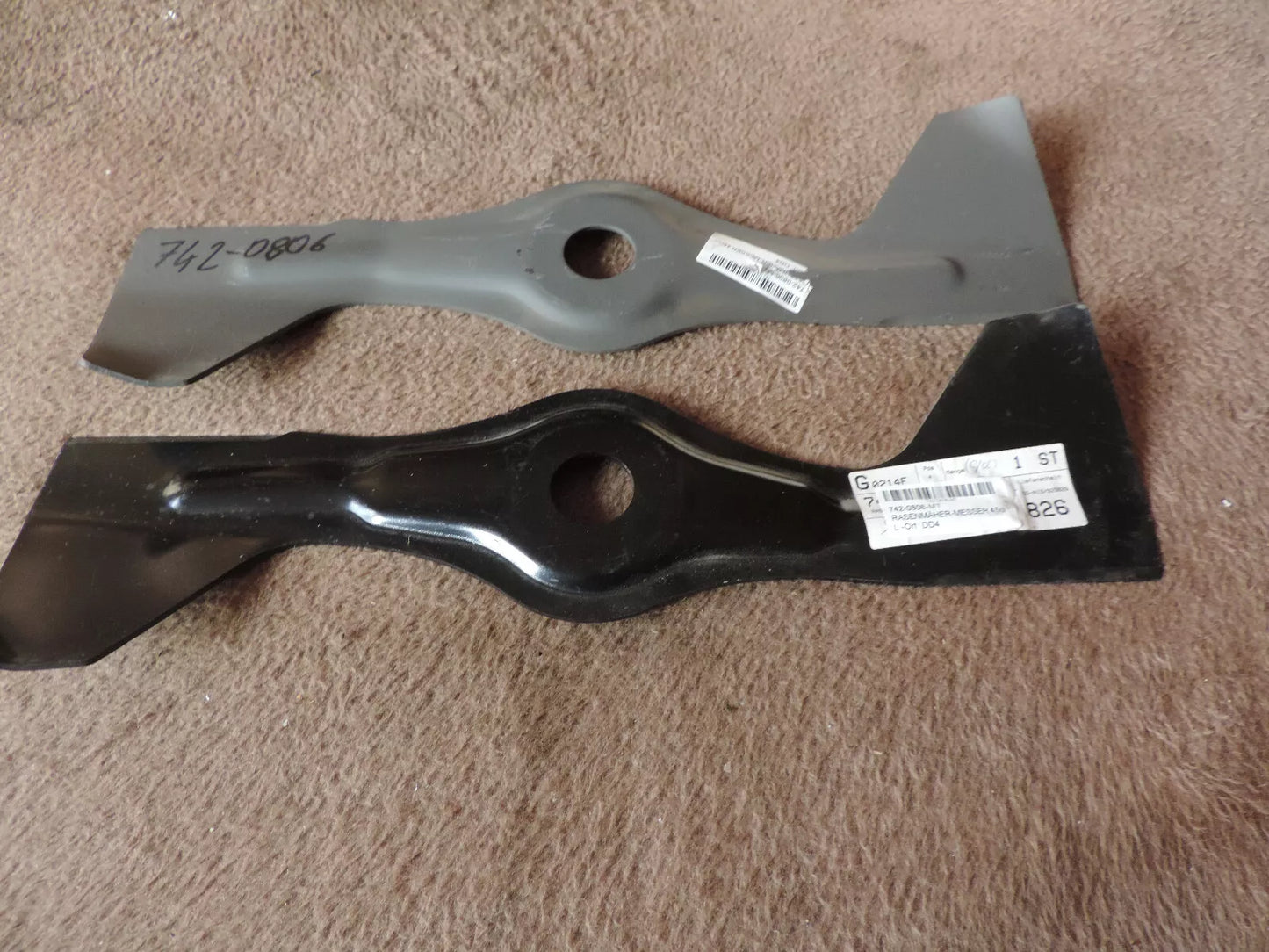 MTD Messer Ersatzteilnummer 742-0806 45cm - Treckerflickershop