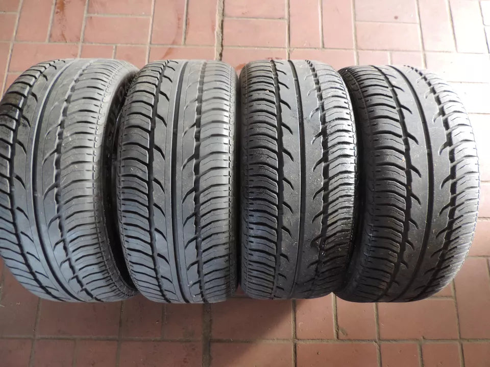 4x Enzo Alufelge 7J x 15H2 mit Sommereifen - Treckerflickershop