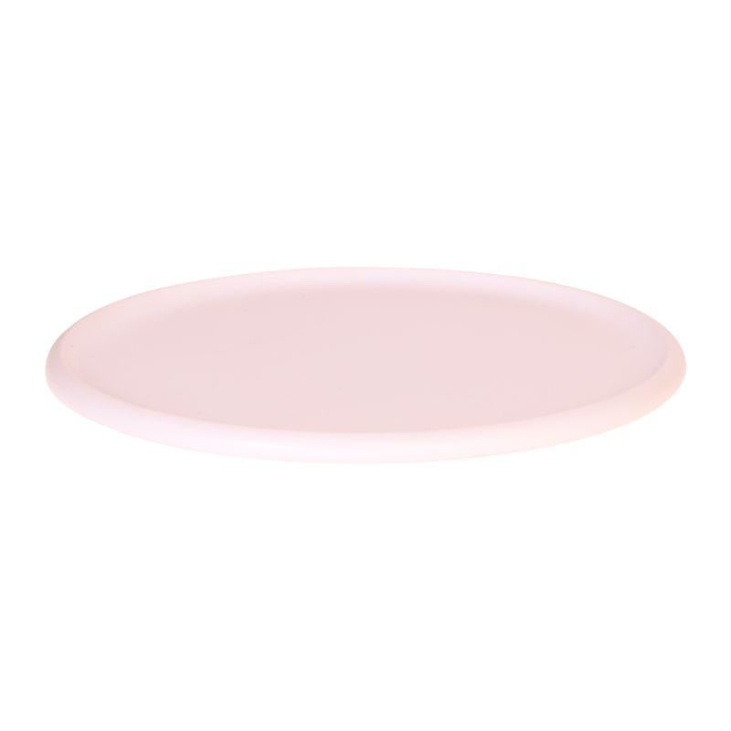 Dekotablett Weiß – Rund Ø30cm – Modernes Tablett – Stilvolles Deko-Accessoire für Pflanzen, Kerzen & Wohndeko – Vielseitige Ablage für Wohnzimmer, Esstisch & Anrichte