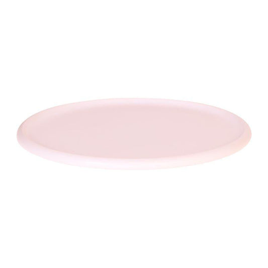Dekotablett Weiß – Rund Ø30cm – Modernes Tablett – Stilvolles Deko-Accessoire für Pflanzen, Kerzen & Wohndeko – Vielseitige Ablage für Wohnzimmer, Esstisch & Anrichte